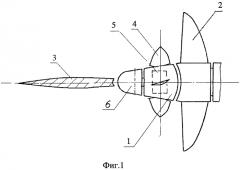 Способ проектирования двухрежимного контрпропеллера в трёх установочном варианте и двухрежимный контрпропеллер в трёх установочном варианте (патент 2569996)
