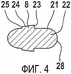 Бедренный протез со стержнем, вставляемым в бедренную кость (патент 2304942)