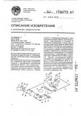 Система комбинированного управления двигателем и гидрообъемной трансмиссией самоходной машины (патент 1736772)