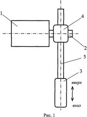 Электропривод для вертикального перемещения регулирующего органа (патент 2533177)