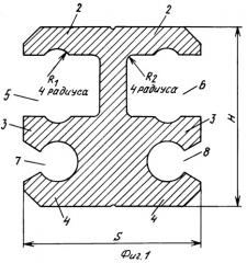 Профиль для составного солнечного модуля (патент 2281584)