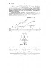 Коньки (патент 80365)