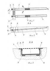 Устройство для удаления навоза из-под решетчатых полов в каналах, превышающих 30 метров (патент 2647089)