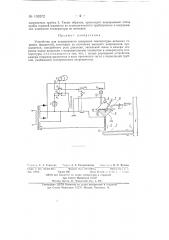 Устройство для непрерывного измерения температуры вспышки горючих жидкостей (патент 133272)