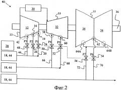 Паротурбинная установка (варианты) и корпус паровой турбины (патент 2583178)