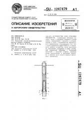 Устройство для откачки жидкости (патент 1247479)