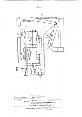 Устройство управления приводом рабочего органа лесозаготовительной машины (патент 609507)