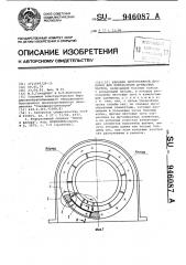 Барабан центробежной дробилки для измельчения древесных частиц (патент 946087)
