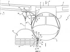 Летательный аппарат (варианты) и способ подъема спасательной люльки в фюзеляж летательного аппарата (патент 2500579)
