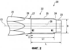 Буровая штанга, буровое долото и бурильный инструмент (патент 2382867)