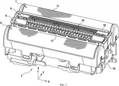 Бреющая головка с множеством бреющих узлов (патент 2539257)