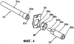 Устройство вдвигания и выдвигания для воздушного выключателя (патент 2382461)