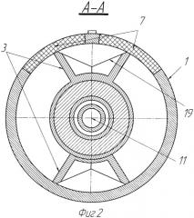 Многосекционный роторно-лопастной двигатель внутреннего сгорания (патент 2358127)