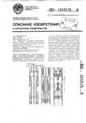 Устройство для определения фильтрационных свойств пород в опробуемом интервале скважины (патент 1213174)