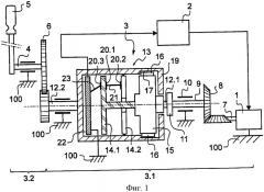 Приводное устройство узла, управляемое автоматически или вручную, с обнаружением перехода на ручное управление (патент 2538831)
