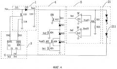 Схема защиты от перенапряжения, схема возбуждения светодиодной подсветки и жк-дисплей (патент 2648293)