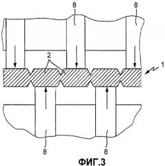 Способ изготовления проволочной ленты, состоящей из большого числа расположенных параллельно друг другу проволочных нитей, а также проволочная лента, изготовленная этим способом (патент 2454291)