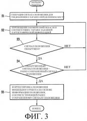 Устройство и способ корректировки положения мобильного робота (патент 2279343)