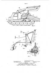 Устройство для обвязки деревьев на трелевочном тракторе (патент 958172)
