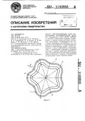 Теплообменное тело наполнения концентратора шлама (патент 1143958)