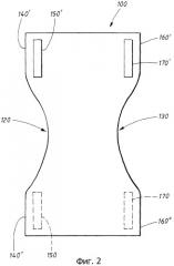 Адсорбирующее изделие с улучшенным закрывающим механизмом (патент 2322958)
