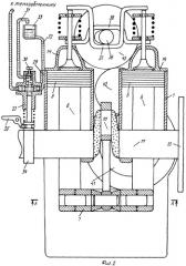 Газо-паровой двигатель (патент 2293199)
