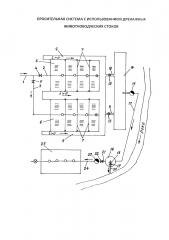 Оросительная система с использованием дренажных животноводческих стоков (патент 2622903)