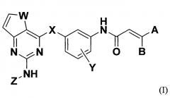Новые конденсированные пиримидиновые производные для ингибирования тирозинкиназной активности (патент 2585177)