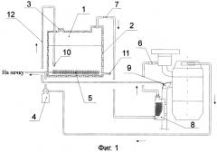 Способ комбинированной подачи углеводородного топлива и пара в двигатель внутреннего сгорания (патент 2387866)