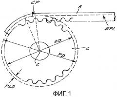 Зубчатый приводной ремень (патент 2419005)