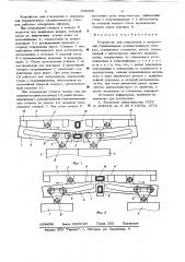 Устройство для открывания и закрывания горизонтально раздвигающихся створок (патент 636360)