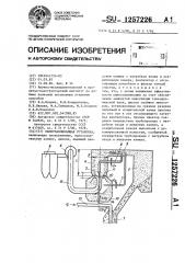 Пылеулавливающая установка (патент 1257226)