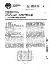 Вегетационный сосуд для растений (патент 1598926)