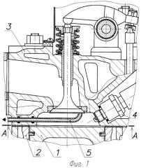 Камера сгорания поршневого двигателя (патент 2441991)