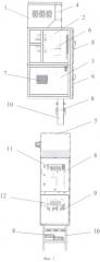Шкаф комплектного распределительного устройства (патент 2382460)