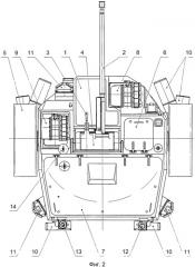 Боевое отделение бронеобъекта (патент 2542681)