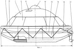 Катер-катамаран (патент 2245815)