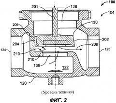 Корпус клапана, имеющий встроенные возможности для уменьшения подъема (патент 2580968)