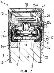 Портативный батарейный источник питания и способ его изготовления (патент 2324261)