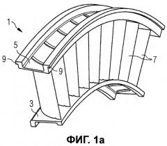 Кольцевой узел лопаток газотурбинного двигателя (патент 2511770)