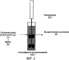 Комбинированный способ выщелачивания (патент 2398901)