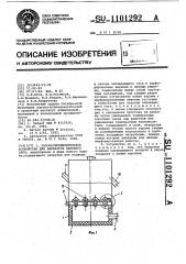 Газораспределительное устройство для аппаратов кипящего слоя (патент 1101292)