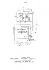 Гидропривод подач силового узла металлорежущего станка (патент 754133)