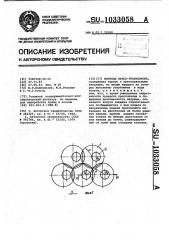 Матрица пресс-гранулятора (патент 1033058)