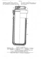 Герметичная упаковка для жидких веществ (патент 485708)
