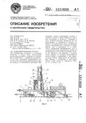 Комбинированная сеялка (патент 1311650)