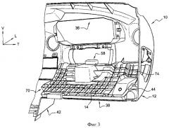 Приспособление для защиты коленей пассажира и приборная панель с таким защитным приспособлением (патент 2397083)