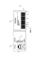 Идентификационный документ, содержащий двумерный штрихкод (патент 2667616)