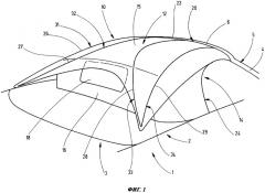 Система складной крыши автомобиля и автомобиль с такой крышей (патент 2480347)