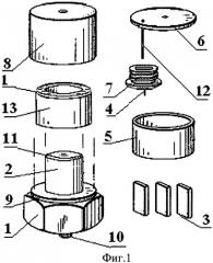 Метод станочного изготовления сдвигового измерительного датчика (патент 2436105)